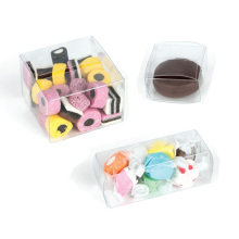 Factory Candy Transparent Folding PET PVC Acetate Gift Boxes